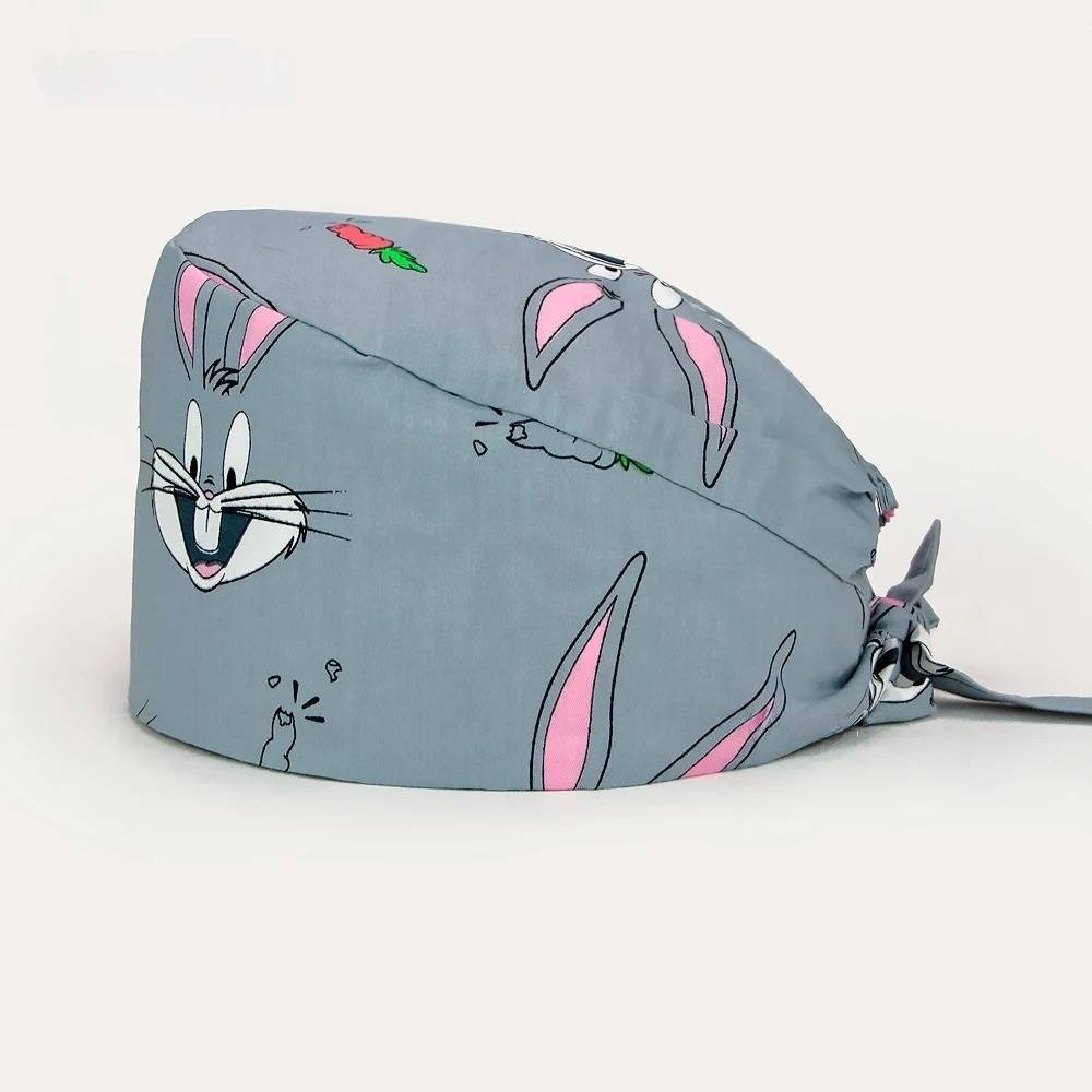 Gorros Quirúrgicos Diseño Bugs Bunny Looney Tunes Medico Enfermera