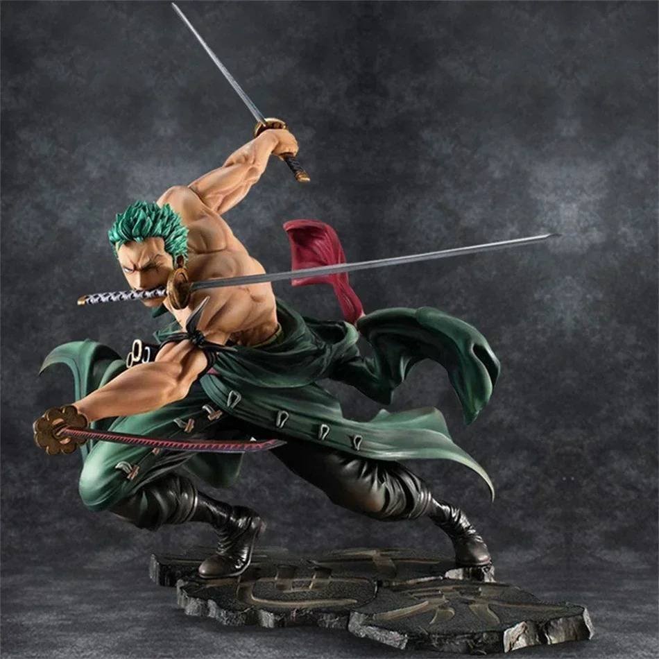 Figura Colección Anime One Piece GK Roronoa Zoro 10cm