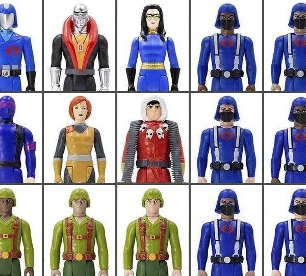 15 Figuras G.I. Joe ReAction BBTS Exclusive Caja Exclusivo