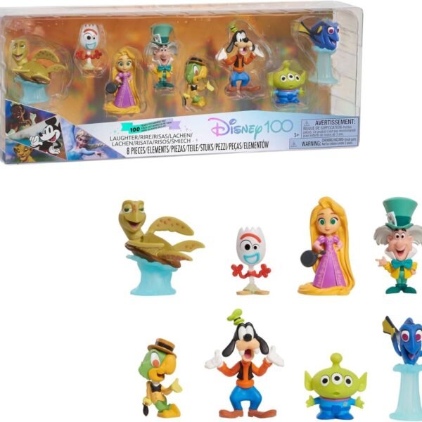 Disney 100 Years Risas Edición Limitada de 8 Piezas Juguetes para Niños