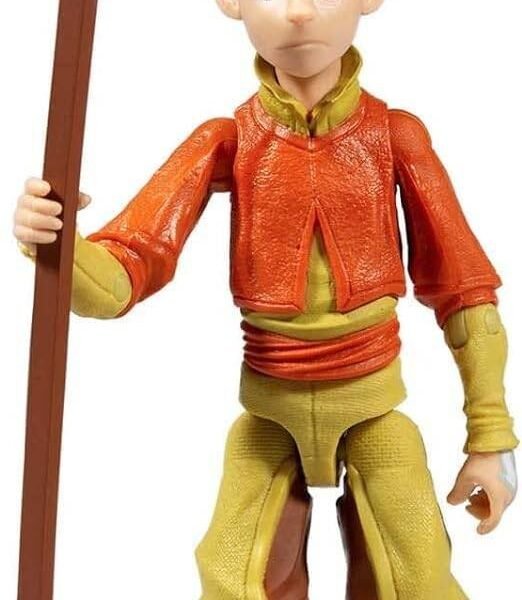 Figura Avatar The Last Airbender Aang Avatar State 5 Pulgadas Original