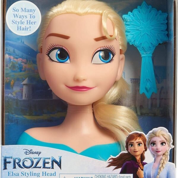 Figura Colección Disney Princesas Cabello Arreglo Frozen Elsa Regalo