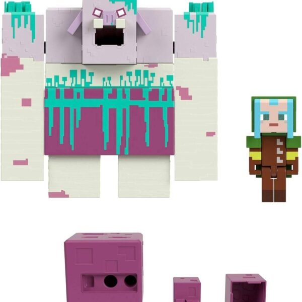 Figura Colección Minecraft Legends El Devorador Slime 10" Original Regalo