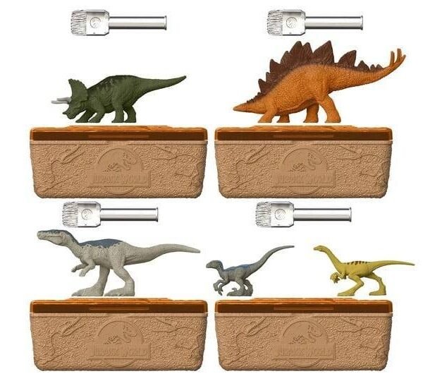 Figura Jurassic World Dominion Minis Box Dinosaurios Discovery Packs