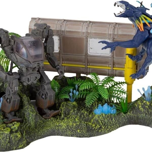 Figura McFarlane Avatar El Camino del Agua World of Pandora Batalla del Sitio Shack
