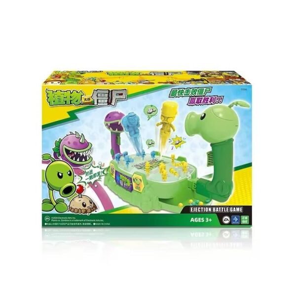 Figura Plants vs Zombies Peashooter Estación Batalla Disparo Licencia Genuina Colección