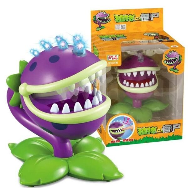 Figura Plants vs Zombies Planta Carnivora Chomper Licencia Genuina Colección