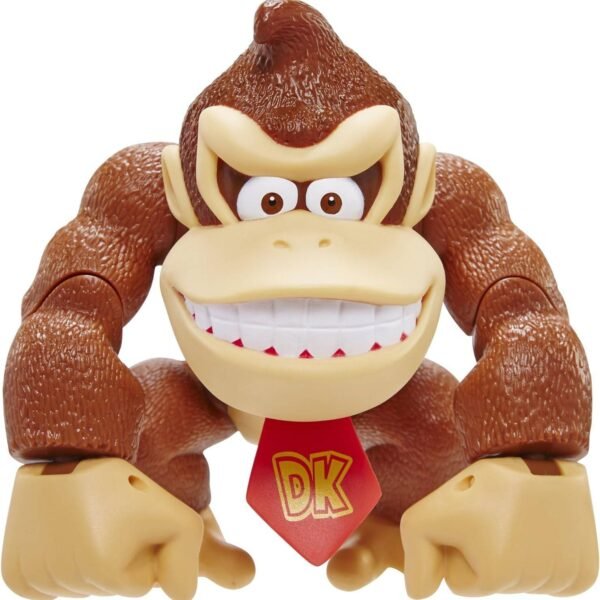 Figura Super Mario Donkey Kong Lujo 6 Pulgadas Articulada Oficial Colección