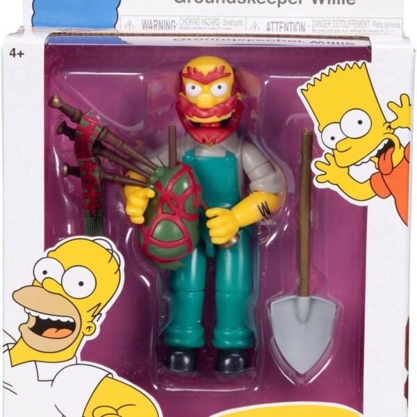 Figura The Simpson 5in Coleccionable Original Groundskeeper Willie