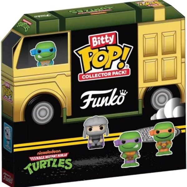 Funko Bitty Pop! Teenage Mutant Ninja Turtles 12 Unidades Multipack Retro Classic Colección Estante Exhibición