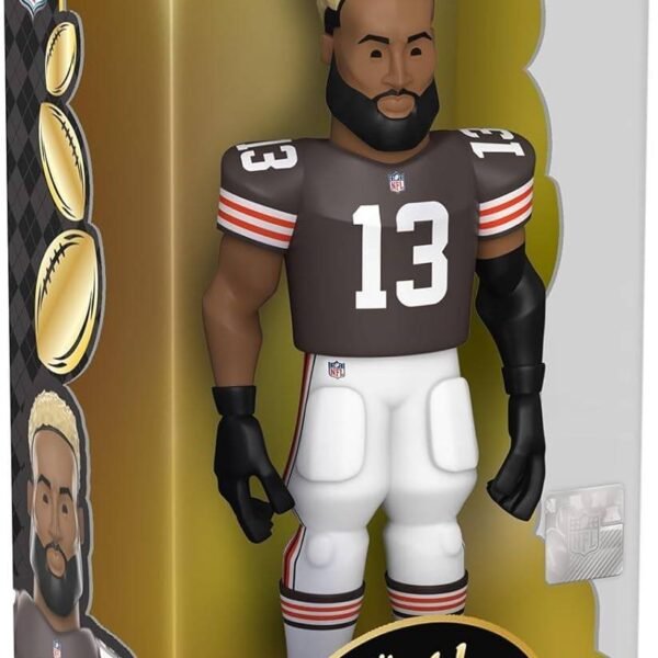 Funko NFL Cleveland Browns Gold Odell Beckham Jr. 5-Inch Inch Premium Vinyl Chase