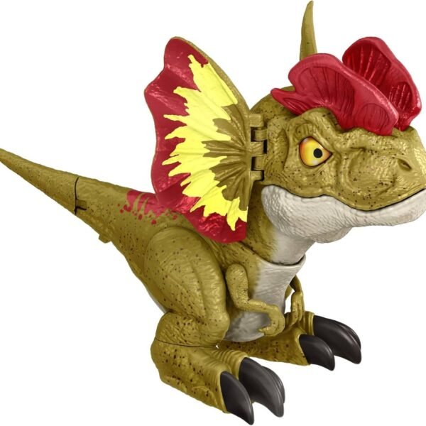 Jurassic World Atrociraptor Roady Roars Speed Dilophosaurus Dinosaurio Interactivo